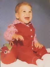 Joey as a baby