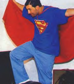 AHHHH Its superman! WAIT! Few its Joey! Ya scared me Joey!